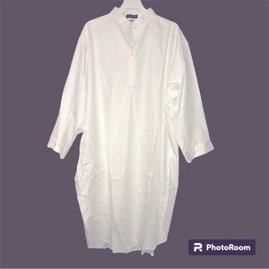 Nightshirt by J PETERMAN CO. New in Package. Size XL. White.
